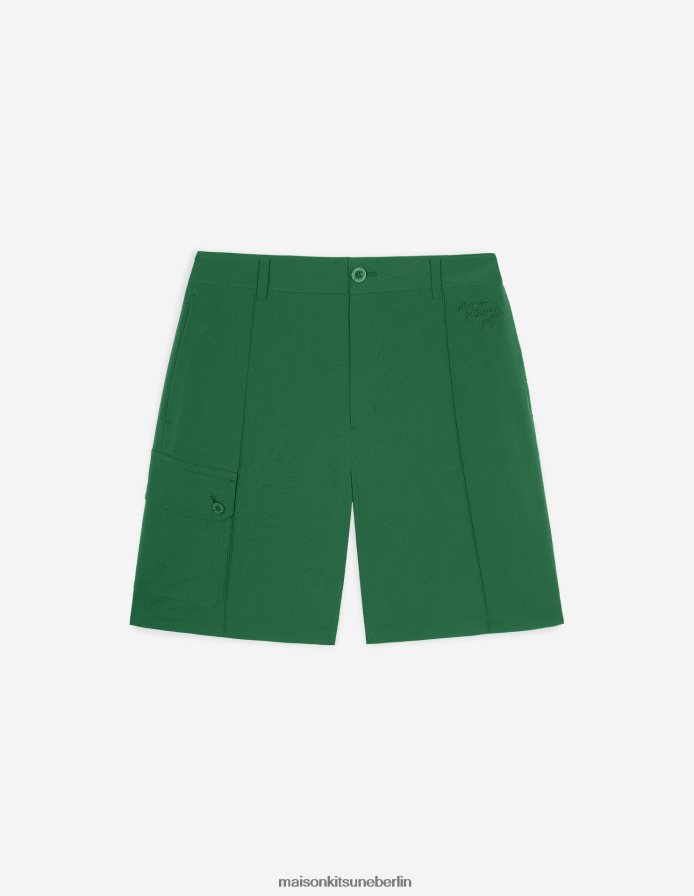 Kleidung V2DHL303 dunkelgrün Männer Profile Fox Cargohose Maison Kitsune