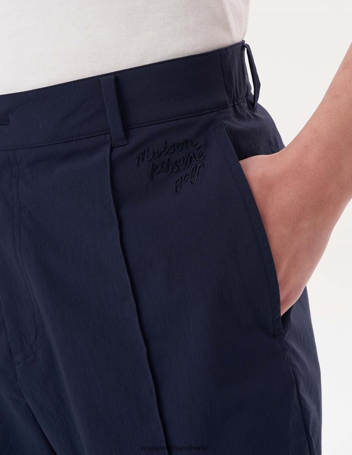 Kleidung V2DHL306 dunkles Marineblau Männer Profile Fox Cargohose Maison Kitsune