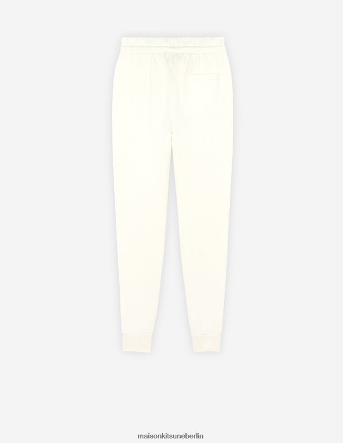 Kleidung V2DHL310 naturfarben Männer Klassische Jogginghose mit Fox-Patch von Chillax Maison Kitsune