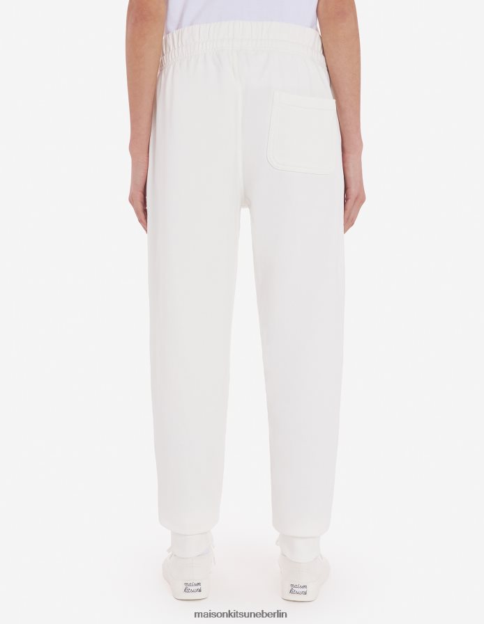 Kleidung V2DHL310 naturfarben Männer Klassische Jogginghose mit Fox-Patch von Chillax Maison Kitsune