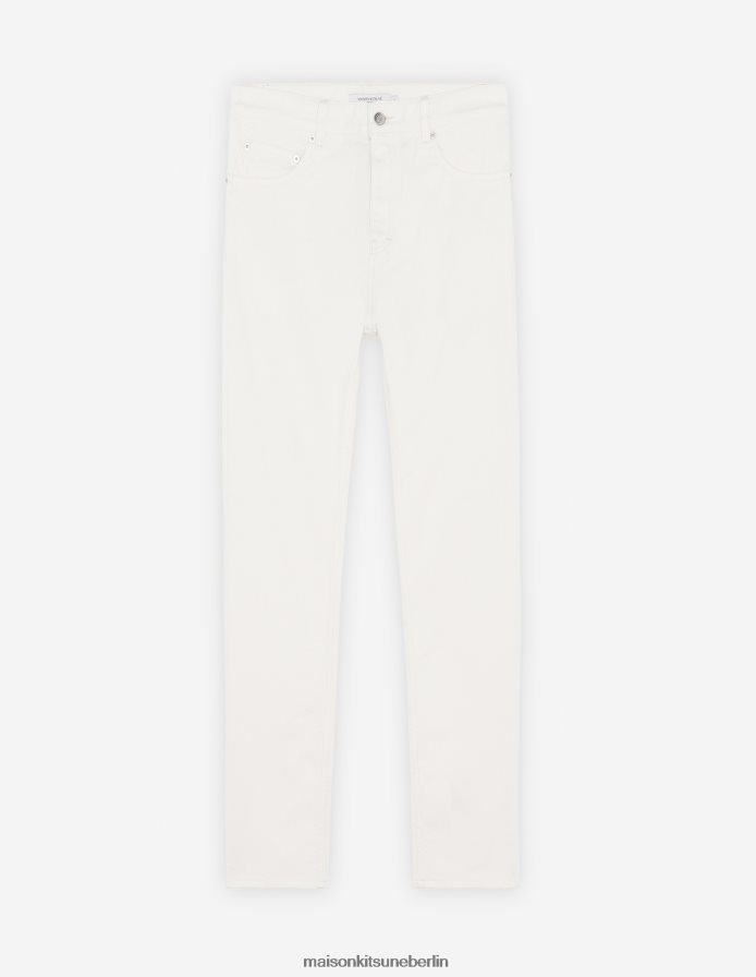 Kleidung V2DHL324 naturfarben Männer Slim-Fit-Jeans Maison Kitsune