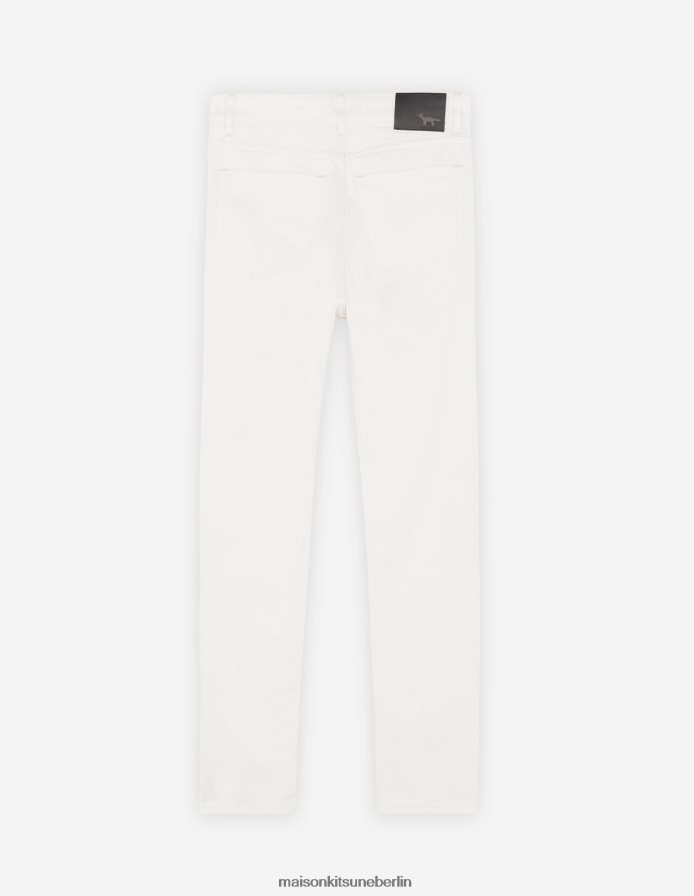 Kleidung V2DHL324 naturfarben Männer Slim-Fit-Jeans Maison Kitsune