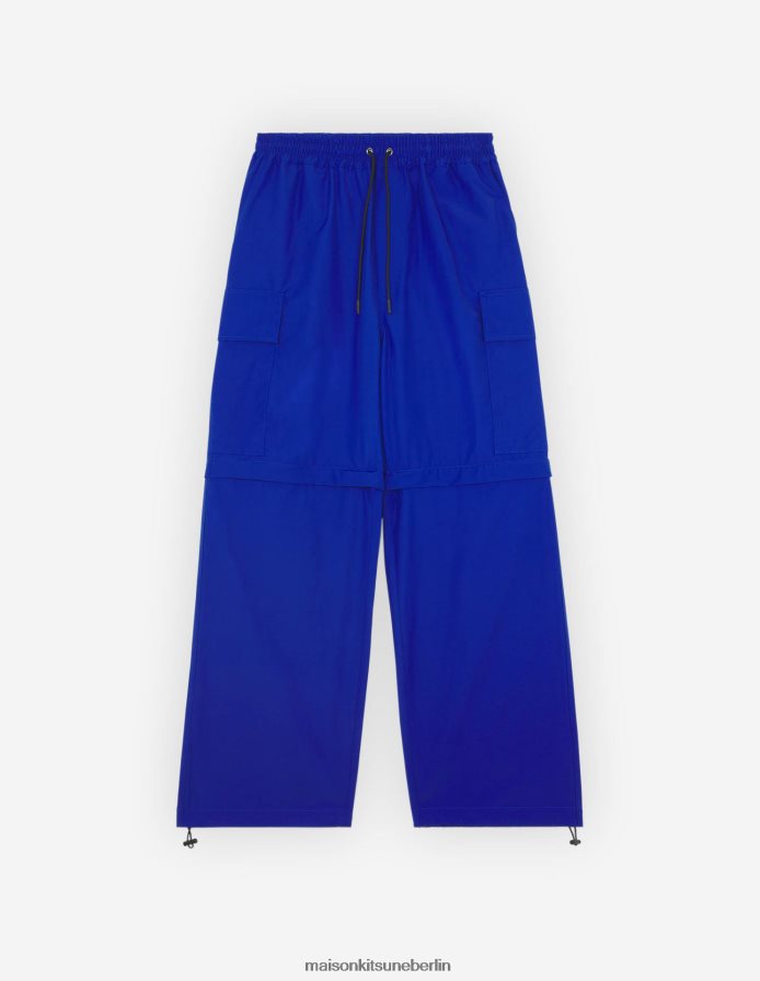 Kleidung V2DHL326 tiefes Blau Männer Cabrio-Hose Maison Kitsune
