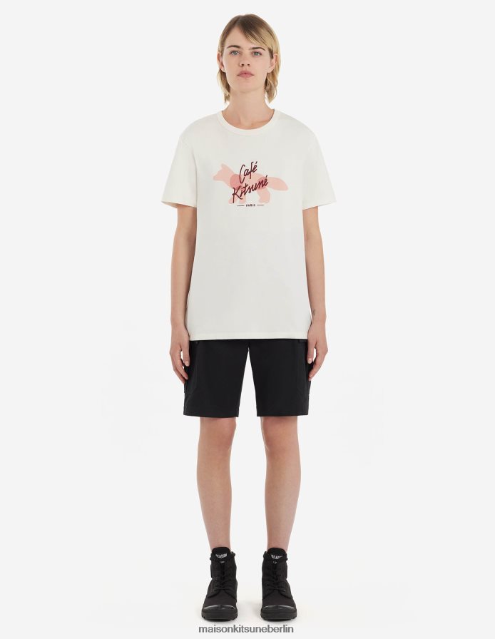 Kleidung V2DHL297 lang schwarz Männer Café-Armee-Shorts Maison Kitsune