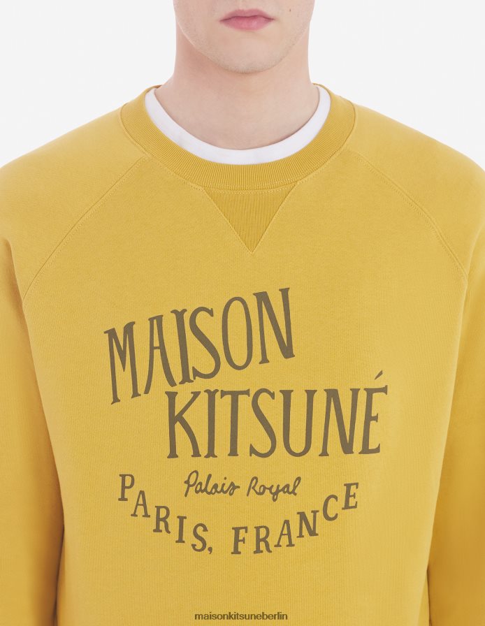 Kleidung V2DHL142 Graben Männer Klassisches Palais Royal-Sweatshirt Maison Kitsune