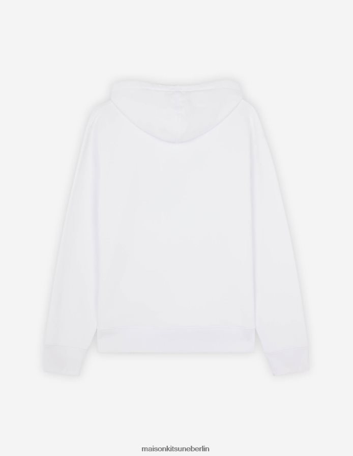 Kleidung V2DHL200 Weiß Männer Lebendiger Kapuzenpullover mit Fuchskopf Maison Kitsune