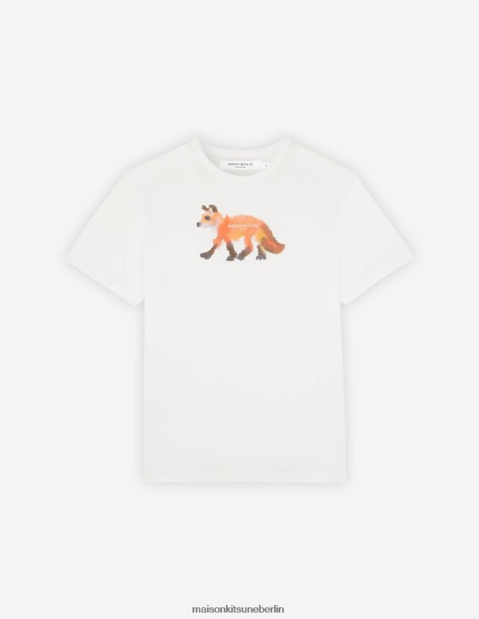 Kleidung V2DHL60 Weiß Männer MK x Rop Van Mierlo Fox klassisches T-Shirt Maison Kitsune