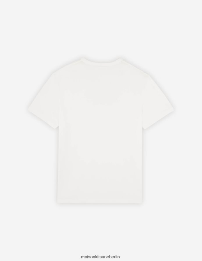 Kleidung V2DHL60 Weiß Männer MK x Rop Van Mierlo Fox klassisches T-Shirt Maison Kitsune