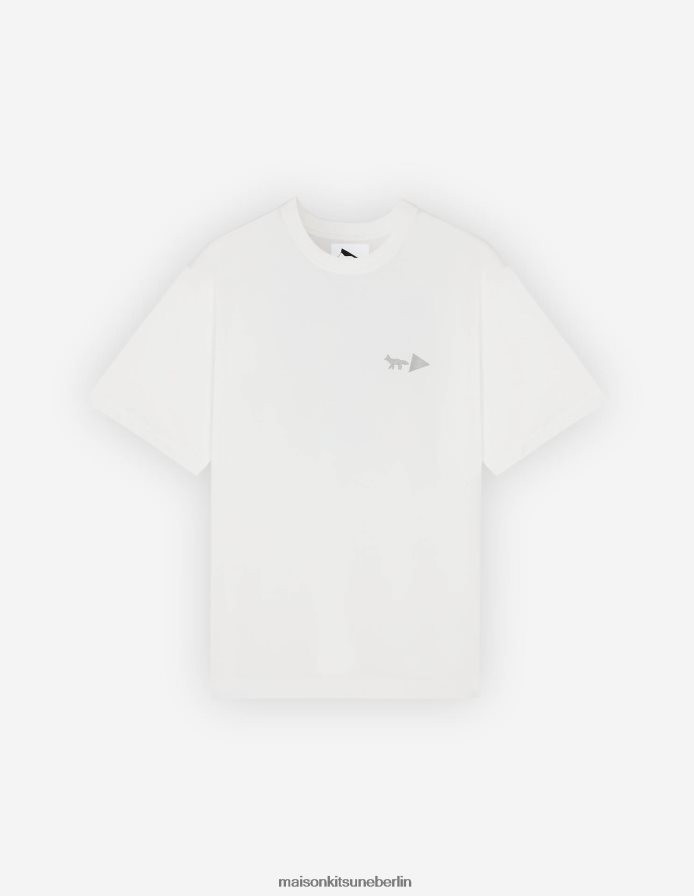 Kleidung V2DHL76 cremefarben Männer MK X und Wander Dry Baumwoll-T-Shirt 1 Maison Kitsune
