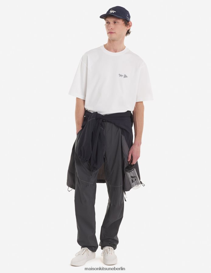 Kleidung V2DHL76 cremefarben Männer MK X und Wander Dry Baumwoll-T-Shirt 1 Maison Kitsune