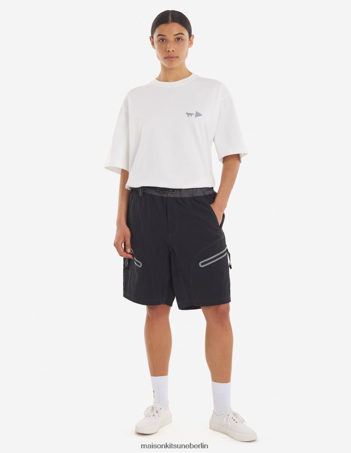 Kleidung V2DHL76 cremefarben Männer MK X und Wander Dry Baumwoll-T-Shirt 1 Maison Kitsune