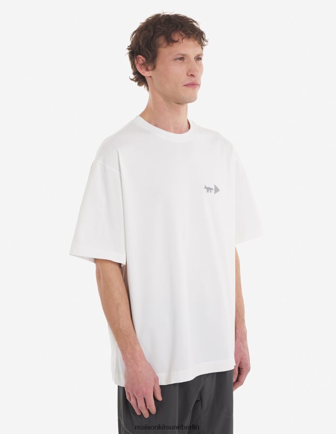 Kleidung V2DHL76 cremefarben Männer MK X und Wander Dry Baumwoll-T-Shirt 1 Maison Kitsune