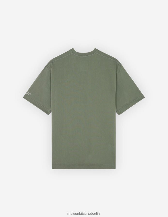 Kleidung V2DHL84 khaki Männer MK X und Wander Dry Baumwoll-T-Shirt 2 Maison Kitsune