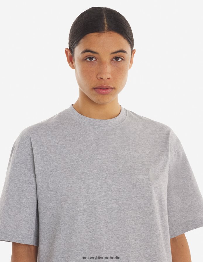 Kleidung V2DHL86 aschgrau Männer MK X und Wander Dry Baumwoll-T-Shirt 1 Maison Kitsune