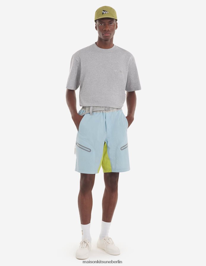 Kleidung V2DHL86 aschgrau Männer MK X und Wander Dry Baumwoll-T-Shirt 1 Maison Kitsune