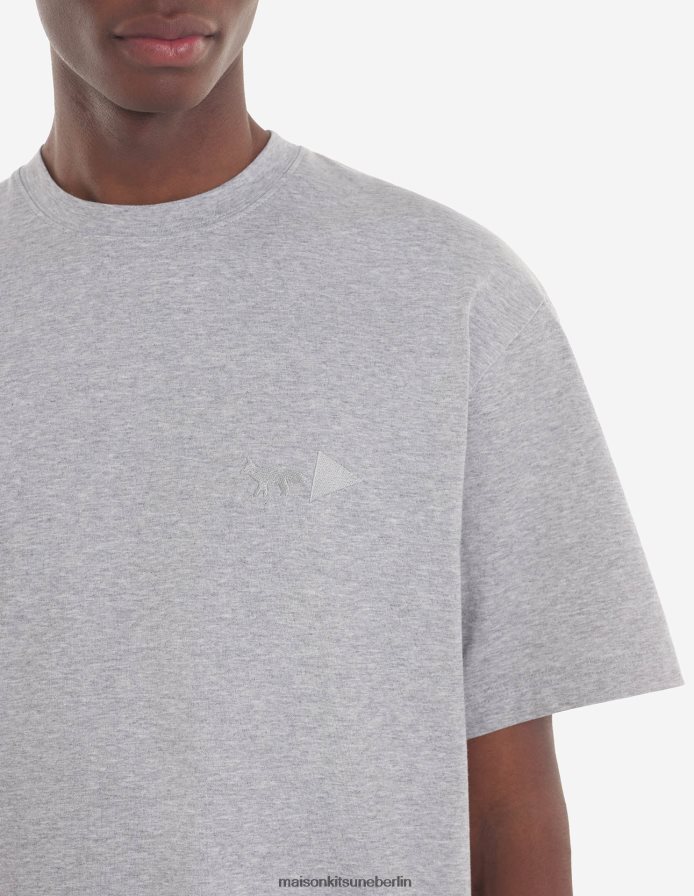 Kleidung V2DHL86 aschgrau Männer MK X und Wander Dry Baumwoll-T-Shirt 1 Maison Kitsune