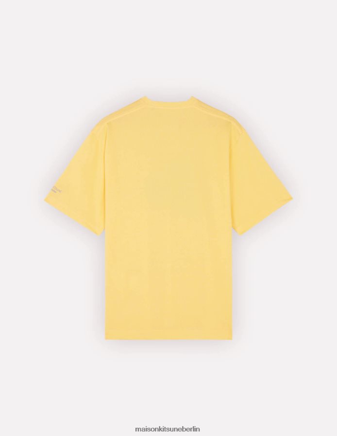 Kleidung V2DHL88 Gelb Männer MK X und Wander Dry Baumwoll-T-Shirt 2 Maison Kitsune