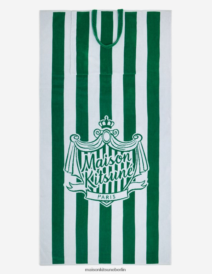 Zubehörteil V2DHL610 Multico-Design unisex Strandtuch mit Streifen am Pool Maison Kitsune