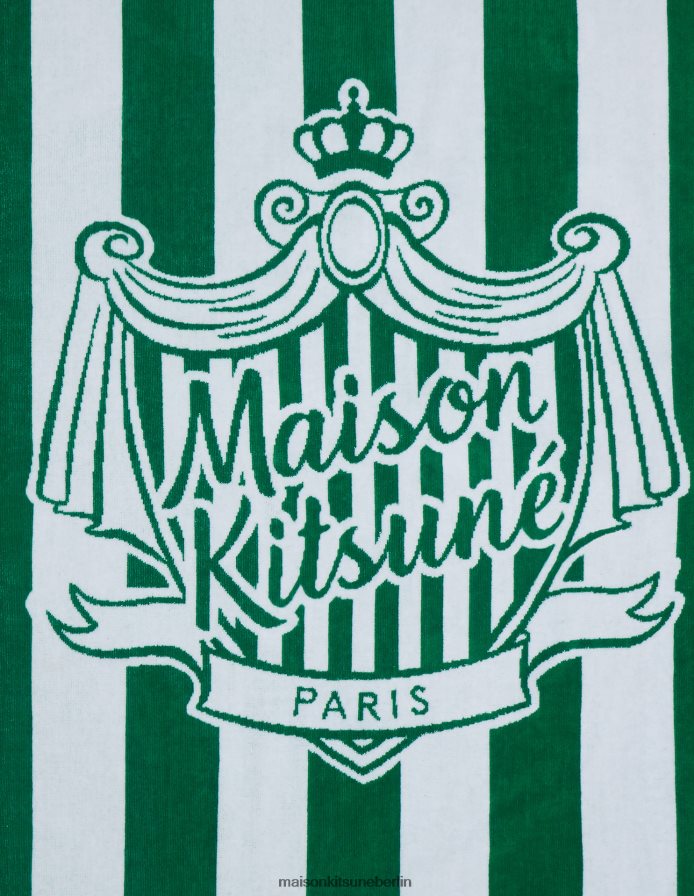 Zubehörteil V2DHL610 Multico-Design unisex Strandtuch mit Streifen am Pool Maison Kitsune