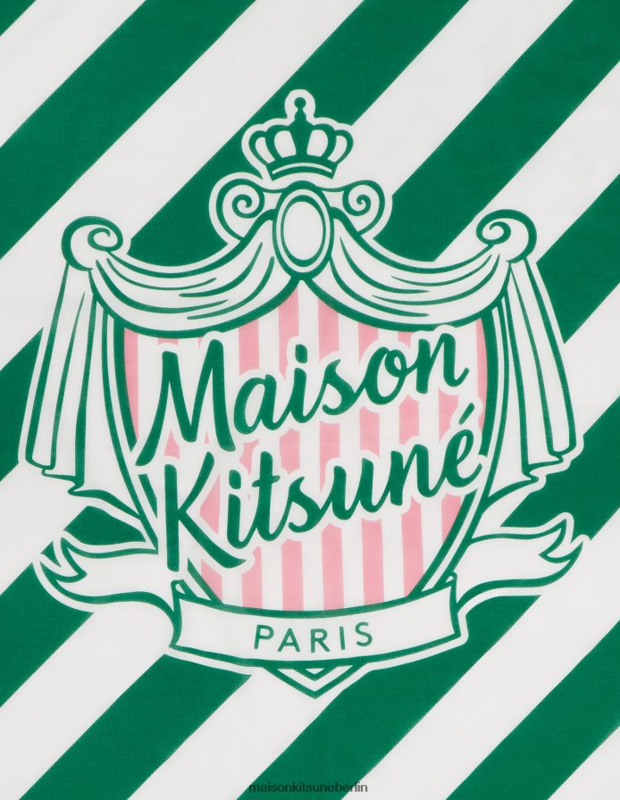 Zubehörteil V2DHL614 Multico-Design unisex Pareo mit Streifen am Pool Maison Kitsune