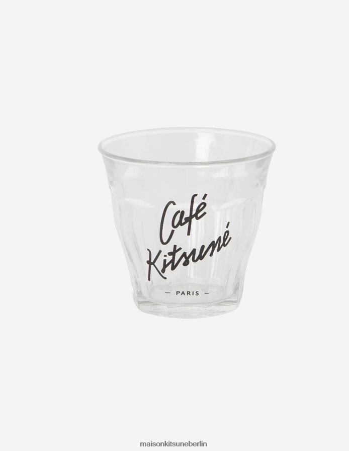 Zubehörteil V2DHL623 Schwarz unisex Glas Duralex Picardie Café Kitsune Maison Kitsune