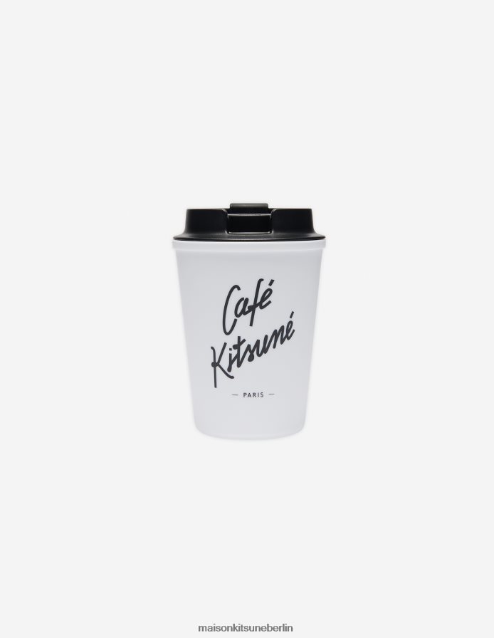 Zubehörteil V2DHL625 Weiß unisex Café Kitsune Kaffeebecher Maison Kitsune