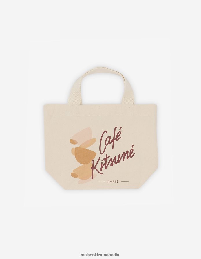 Zubehörteil V2DHL638 Latté unisex Tasse Café Kitsune Mini-Tragetasche Maison Kitsune