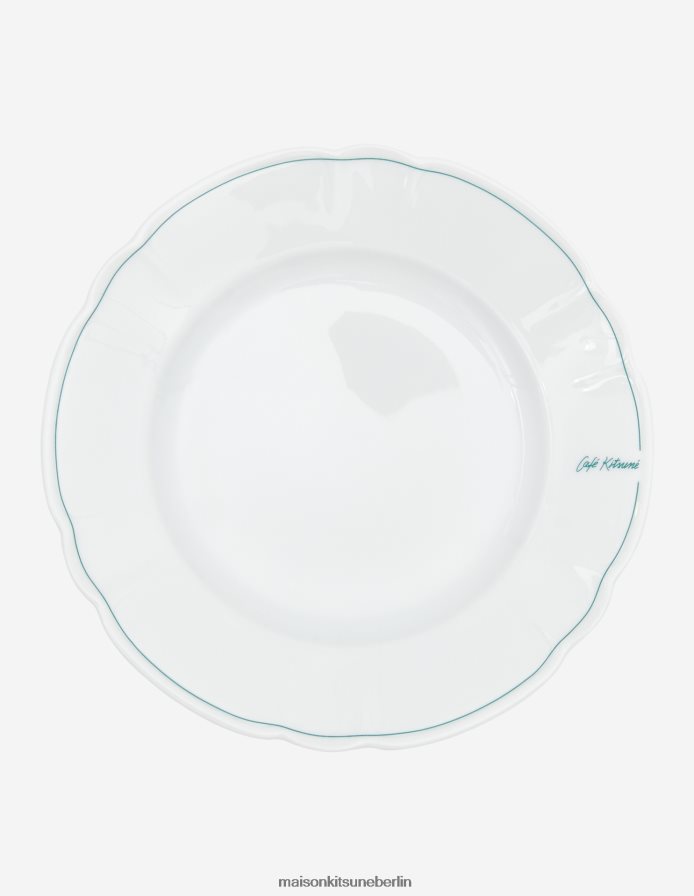 Zubehörteil V2DHL643 Grün unisex Mozart Dessertteller 21cm mit Verpackung Maison Kitsune