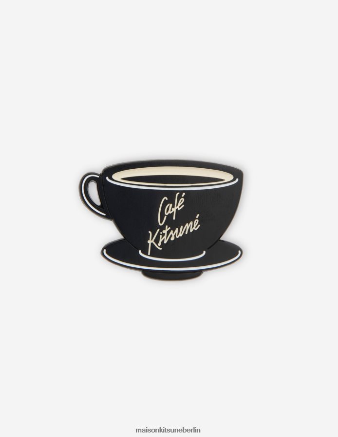 Zubehörteil V2DHL645 Schwarz unisex Pins Café Kitsune Tasse Maison Kitsune