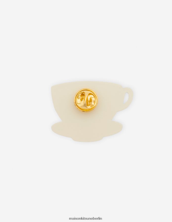 Zubehörteil V2DHL648 Latté unisex Pins Café Kitsune Tasse Maison Kitsune
