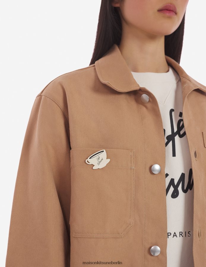 Zubehörteil V2DHL648 Latté unisex Pins Café Kitsune Tasse Maison Kitsune