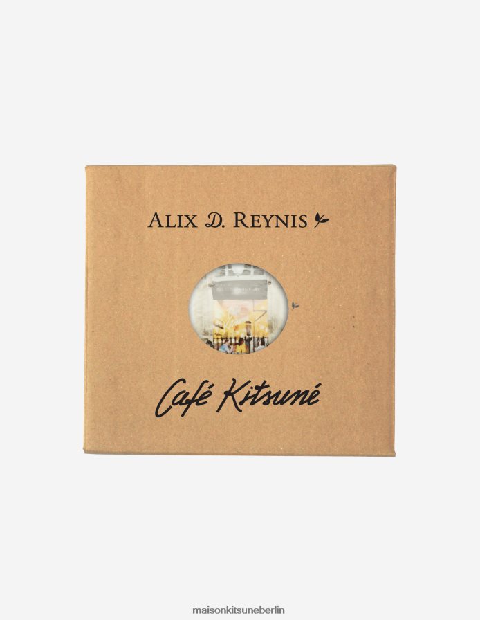 Zubehörteil V2DHL656 Weiß unisex assiette cafe kitsune x alix d.reynis Maison Kitsune