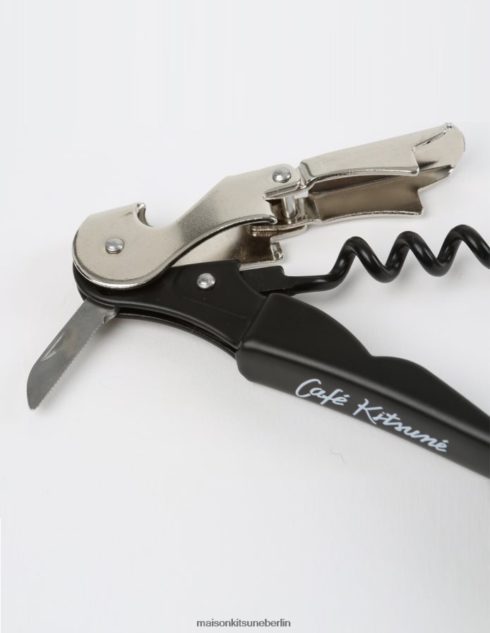 Zubehörteil V2DHL664 Schwarz unisex Café Kitsune Weinschlüssel Maison Kitsune