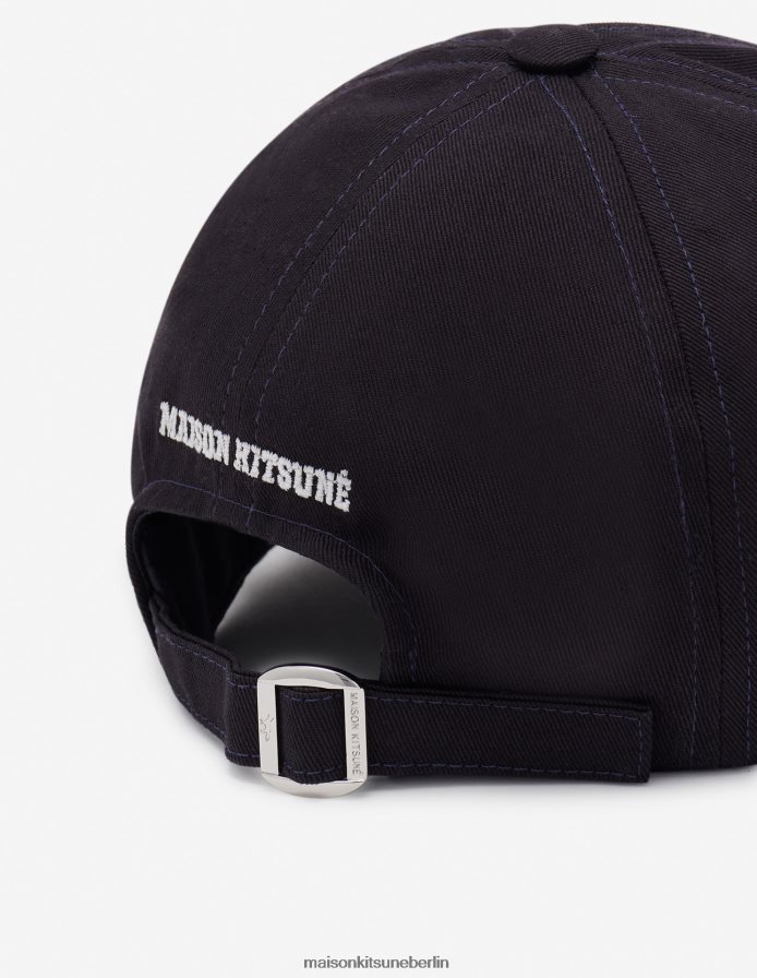 Zubehörteil V2DHL555 Marine unisex gekleidete Fuchs 6p Mütze Maison Kitsune