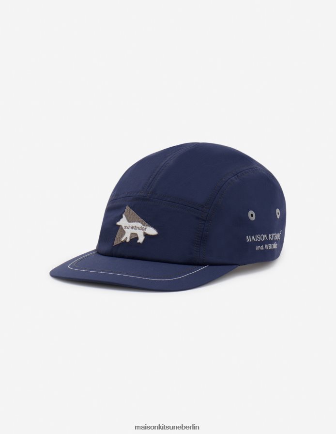 Zubehörteil V2DHL561 Marine unisex mk x und wander cap Maison Kitsune