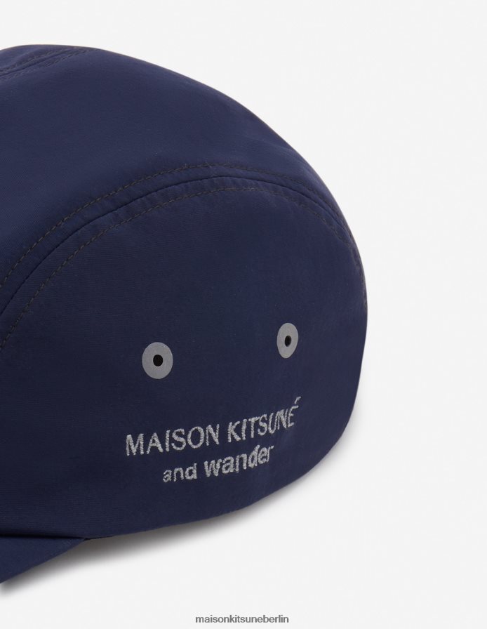 Zubehörteil V2DHL561 Marine unisex mk x und wander cap Maison Kitsune