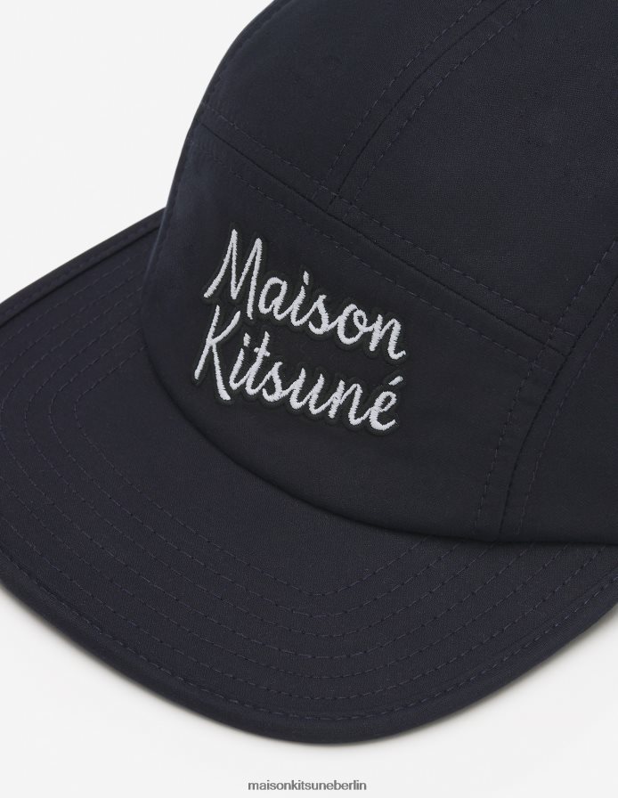 Zubehörteil V2DHL563 dunkles Marineblau unisex 5-Pence-Kappe Maison Kitsune