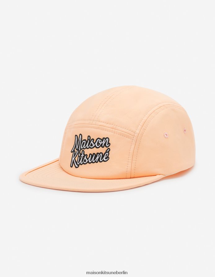 Zubehörteil V2DHL571 Pfirsich unisex 5-Pence-Kappe Maison Kitsune