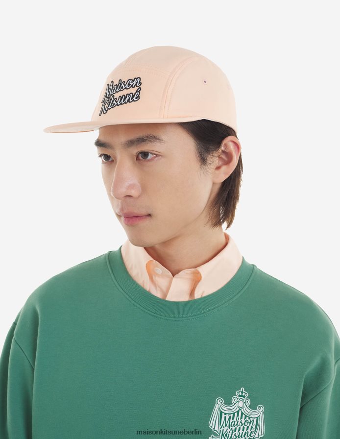 Zubehörteil V2DHL571 Pfirsich unisex 5-Pence-Kappe Maison Kitsune