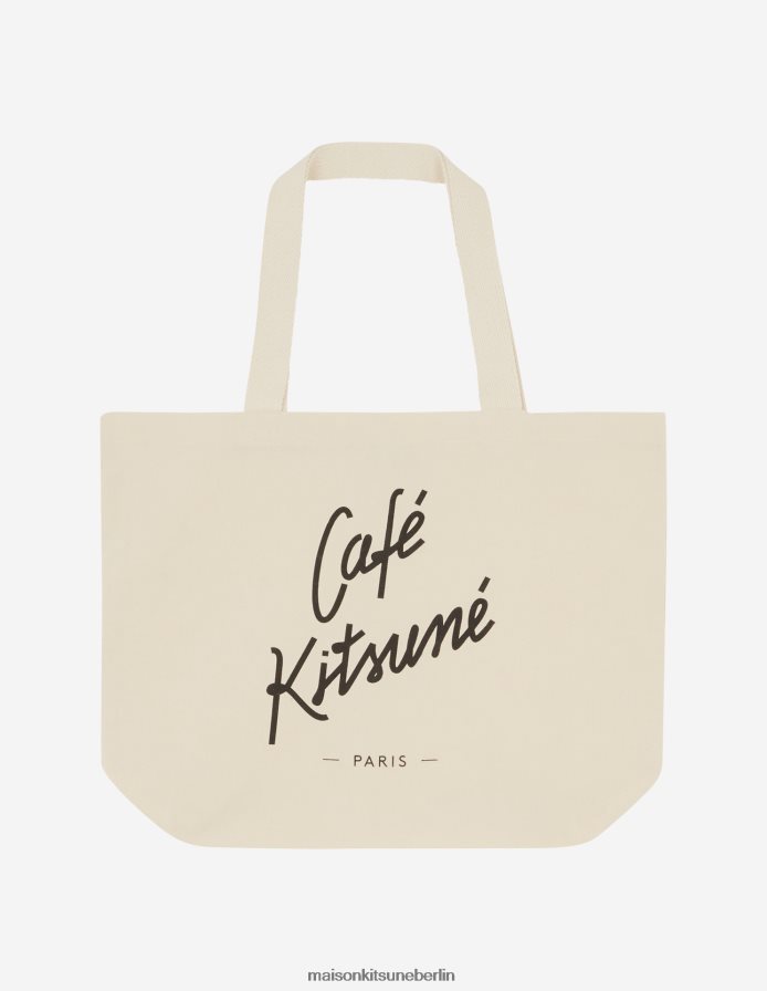 Zubehörteil V2DHL505 Latté unisex Einkaufstasche Café Kitsune lt Maison Kitsune