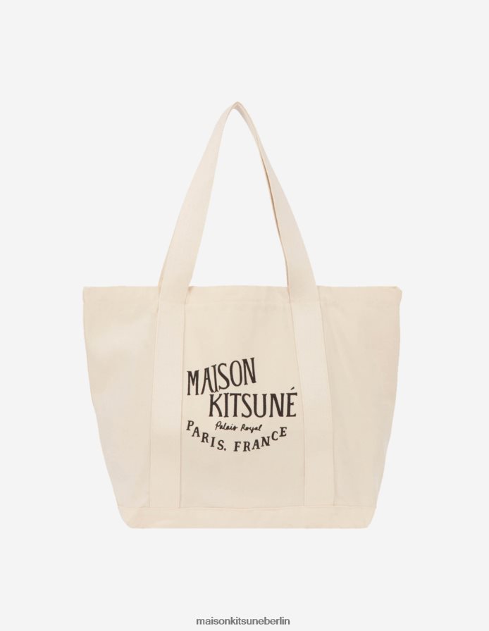 Zubehörteil V2DHL507 naturfarben unisex Palais Royal Einkaufstasche Maison Kitsune