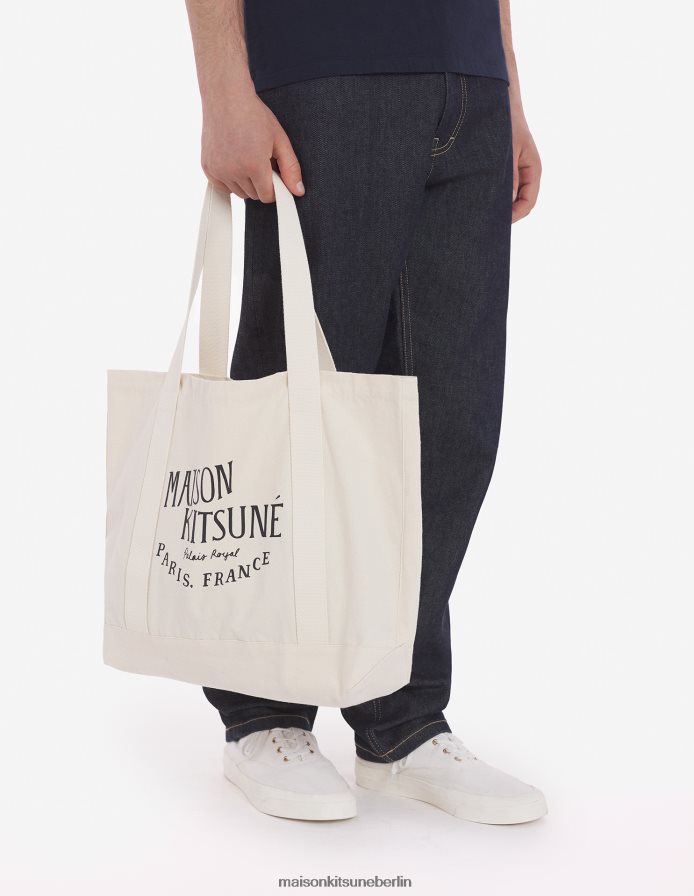 Zubehörteil V2DHL507 naturfarben unisex Palais Royal Einkaufstasche Maison Kitsune