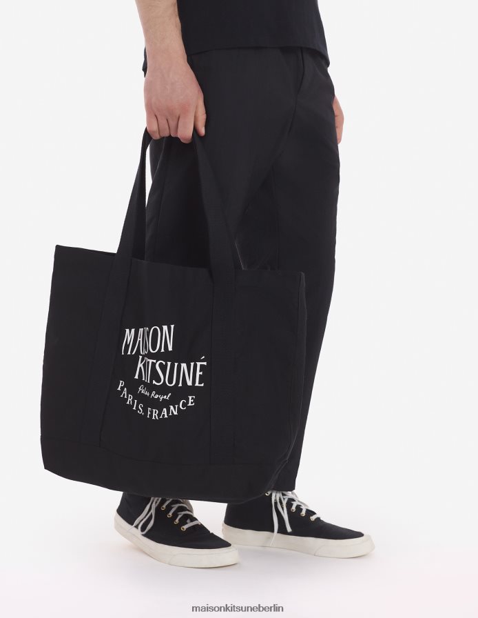 Zubehörteil V2DHL508 Schwarz unisex Palais Royal Einkaufstasche Maison Kitsune