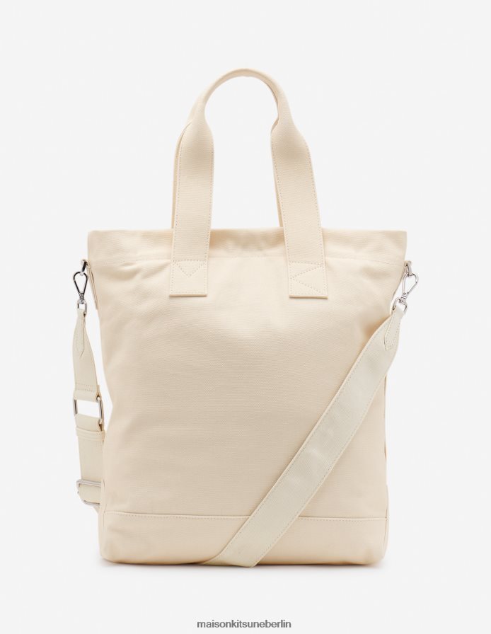 Zubehörteil V2DHL515 naturfarben unisex mk x rop van mierlo fox n/s tote Maison Kitsune