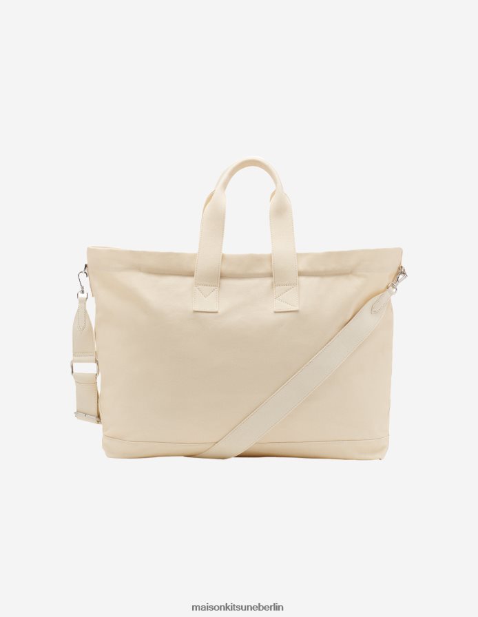 Zubehörteil V2DHL518 naturfarben unisex mk x rop van mierlo fox e/w tote Maison Kitsune