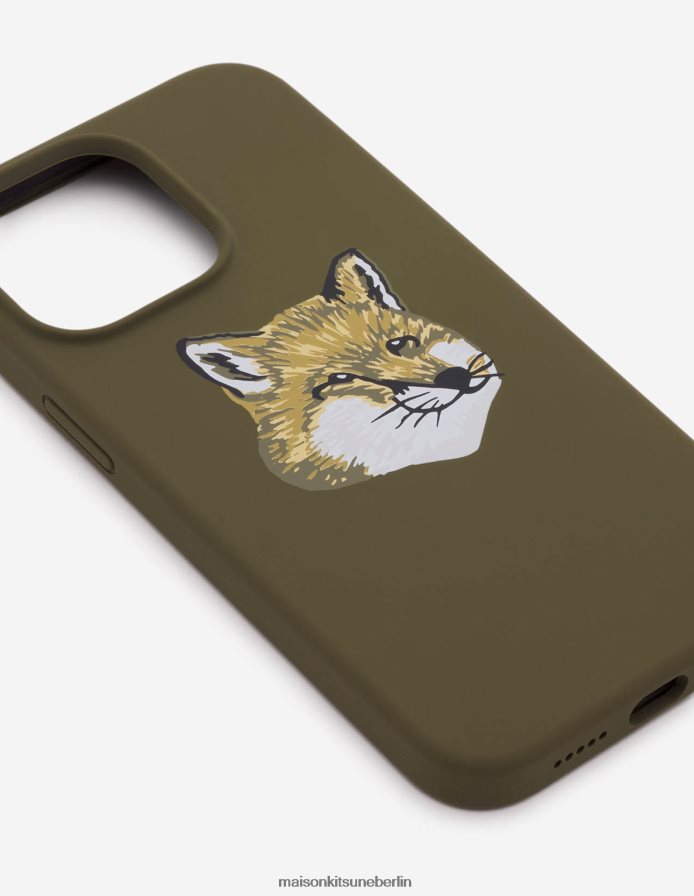 Zubehörteil V2DHL595 Khakigrau unisex Fox Head Sling Case für i14 Pro Khakigrau Maison Kitsune