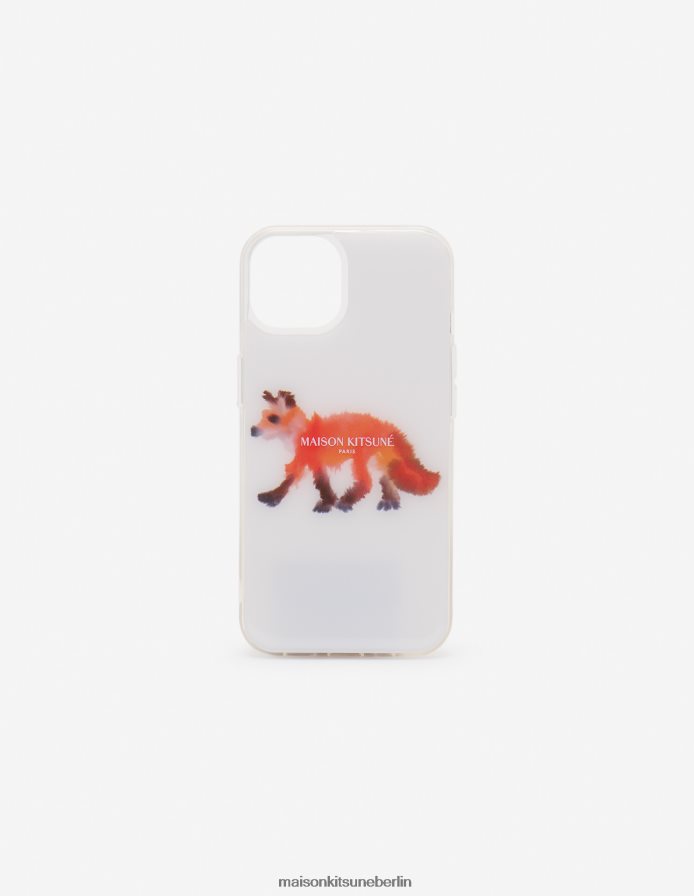 Zubehörteil V2DHL596 Weiß unisex mk x rop van mierlo fox Handyhülle Maison Kitsune