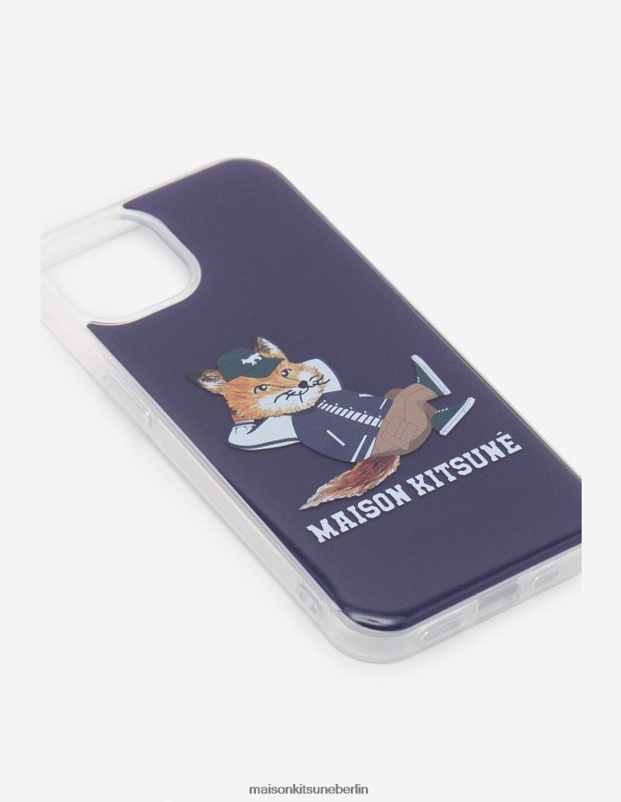 Zubehörteil V2DHL602 Marine unisex Handyhülle mit gekleidetem Fuchs Maison Kitsune