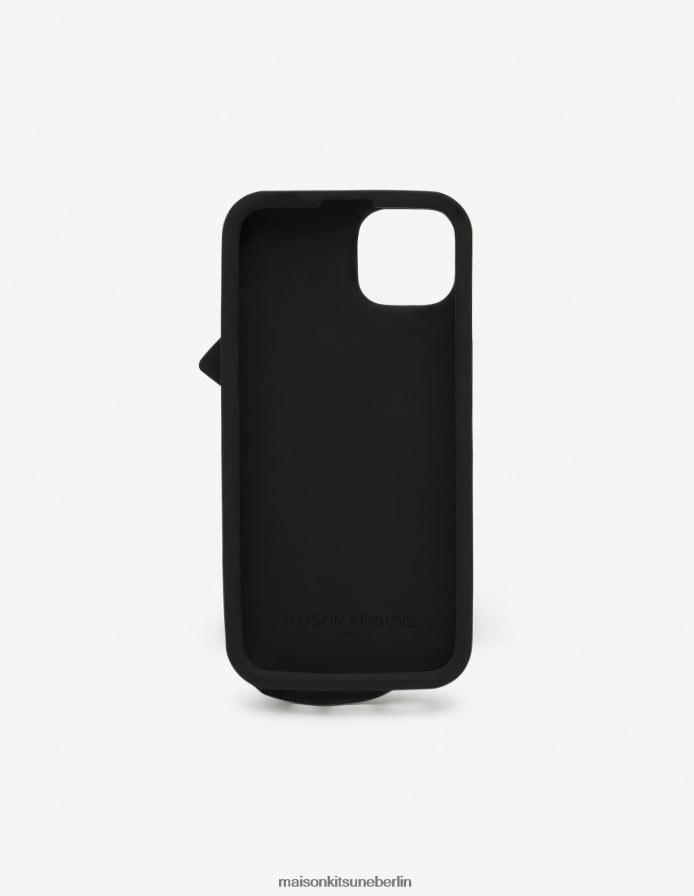 Zubehörteil V2DHL605 Schwarz unisex Eisbecher-Telefonhülle Maison Kitsune